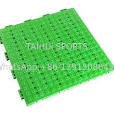 Green 14mm Rubber Shock Pad For Artificial Grass / Sports Fields