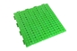 Thermoplastic Rubber Artificial Grass Drainage Underlay Green For Sport Field