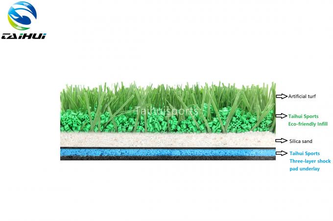 Shock Absorbing Rubber Infill Artificial Turf Infill For Artificial Grass Less Filling Acid