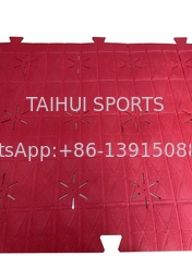 Interlocking Artificial Grass Shock Absorbing Underlay Easy Installation for Sports Field