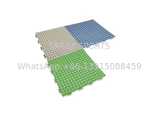 Interlocking Sport Court Tiles Anti Static Color customized