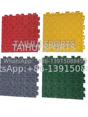 Indoor / Outdoor Basketball Court Tiles , PP Interlocking Sports Flooring Tiles