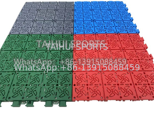 Outdoor Basketball Court Flooring tiles Safety Protection PP Interlocking Tiles