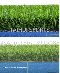 Sports Field Artificial Grass Drainage Underlay Eco Friendly Synthetic Grass Underlay