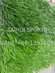 50mm Artificial Grass For Football Turf Eco Friendly Excellent Shock Absorption