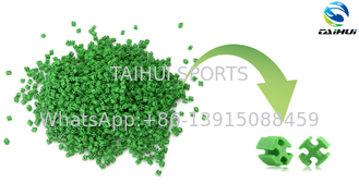 Eco Friendly Synthetic Turf Infill  , Green Infill For Artificial Grass