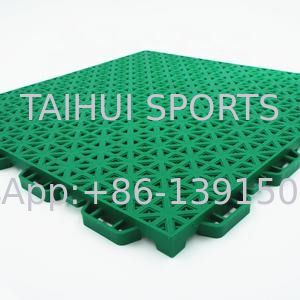 Eco-Friendly PP Interlocking Tile Suspended Flooring with Waterproof and High Compression Resistance for Sports Fields