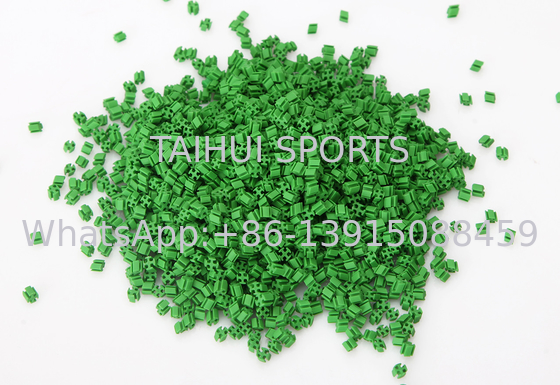 High Stability Outdoor Artificial Turf Infill , Rubber Granules For Turf