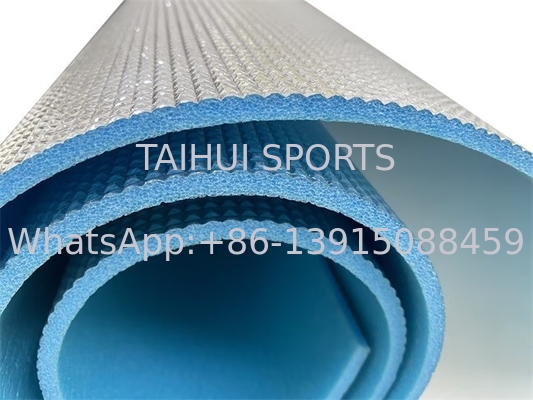 Waterproof Foam Shock Pad Synthetic Roofing Underlayment Custom Printed With Aluminum Film