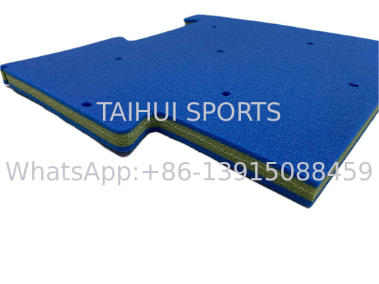 30kg/m3 Playground Shock Pad UV Resistant 3 Layer Lawn Safety Layer Drainage Layer