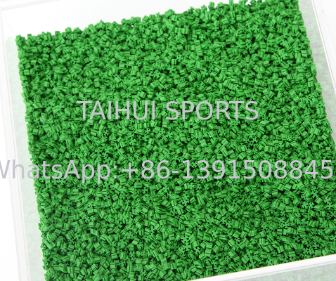 Natural Green SEBS Rubber Turf Infill For Artificial Turf SGS approved