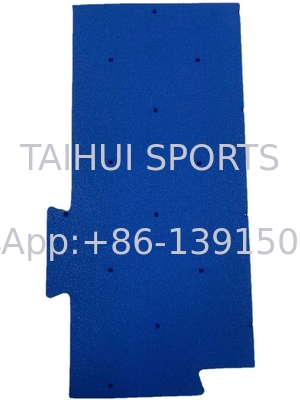 Interlocking Artificial Grass Drainage Underlay Anti Slip Soft Fall for football / soccer