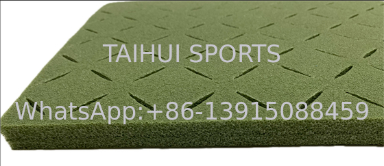 12mm 15mm 20mm Artificial Grass Performance Pad Underlay for Soccer Rugby Baseball Hockey