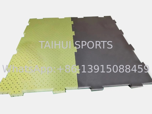 Outdoor Indoor Artificial Grass Underlay 20mm 30mm For Rugby Baseball Hockey Pitch