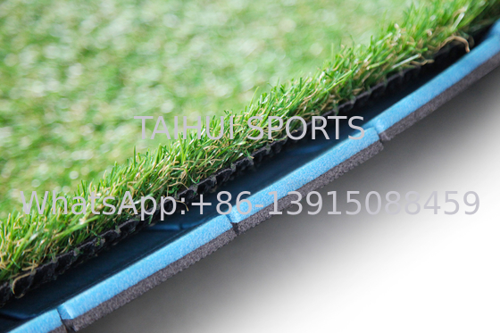 FIFA Preferred Artificial Turf Shock Pad Laminated Fast Installation 60kg/m3