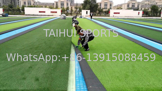 8mm 15mm 30mm Artificial Grass Drainage Underlay For Turf Shock Pad FIFA Standard