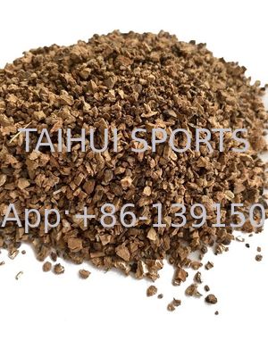 UV Resistant Eco-Friendly Non-Toxic Cork Infill Granules for Artificial Grass