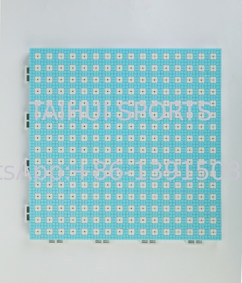 Interlocking Sport Court Tiles Anti Static Color customized