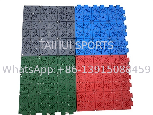 Anti Slip Plastic Sport Court Tiles Interlocking Basketball Court Tiles