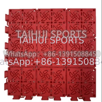 Indoor / Outdoor Basketball Court Tiles , PP Interlocking Sports Flooring Tiles