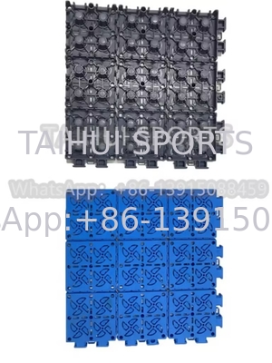 Outdoor Basketball Court Flooring tiles Safety Protection PP Interlocking Tiles