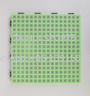 Healthy Kids 17mm Playground Flooring Tiles Customized Polypropylene Interlocking Tiles