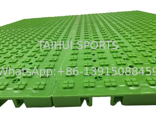 Rubber Basketball Sport Court Tiles Shock Absorption For Sports Field