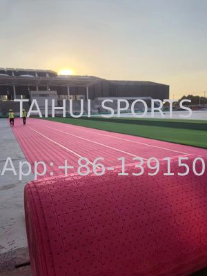 10mm 12mm Waterproof PE Foam Shock Pad Underlay for Soccer Football Field Artificial Turf