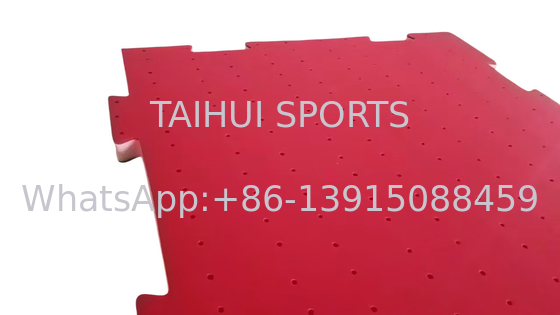 Safety Protection Shock Absorption Pad Soft Fall 10mm-50mm Interlocking Playground Mats