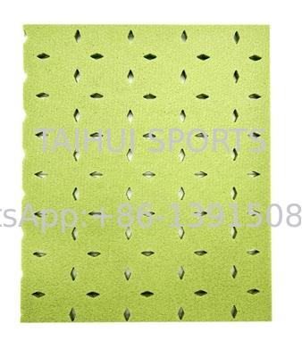 12mm 15mm Artificial Grass Drainage Underlay For Turf Shock Pad FIFA Standard Diamond Drainage Design