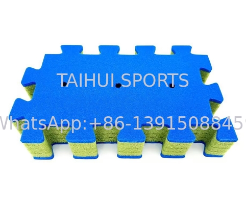 Synthetic Turf System With TAIHUI Shock Pads Underlay For Playgrounds Fall Protection Pad