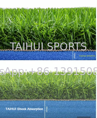 Sports Field Artificial Grass Drainage Underlay Eco Friendly Synthetic Grass Underlay