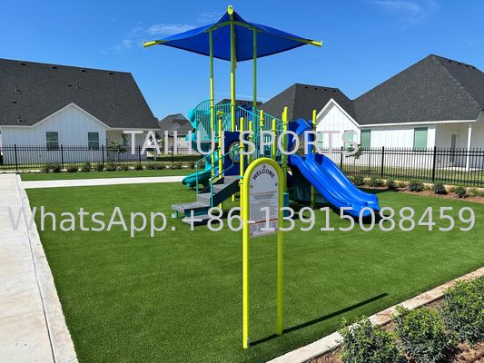 Lightweight HIC/CFH Certified Interlocking Foam Mats 30mm 50mm Playground Shock Pad for Safety and Durability