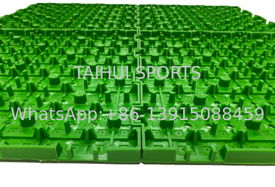 Split-type Drain Shock Absorber For Sports Quick Installation And Eco-Friendly Under Artificial Grass Customized Size 50 M
