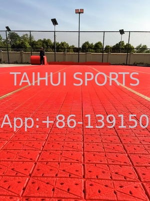 Weather Resistance Shock Pad For Artificial Turf Lawn Solution For EN15330 FIFA 2024 Sports Fields Construction