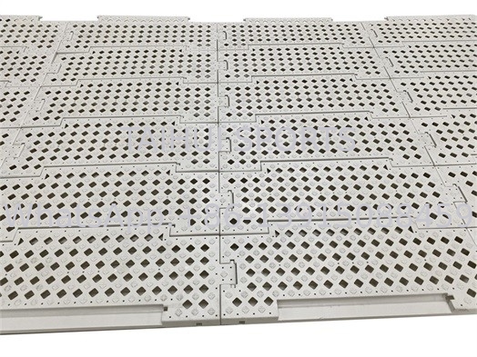 Split Type Interlocking Synthetic Belt Shock Pad Basketball Court Table Tennis Floor 333.4mm Height 17mm For Stadium Sports