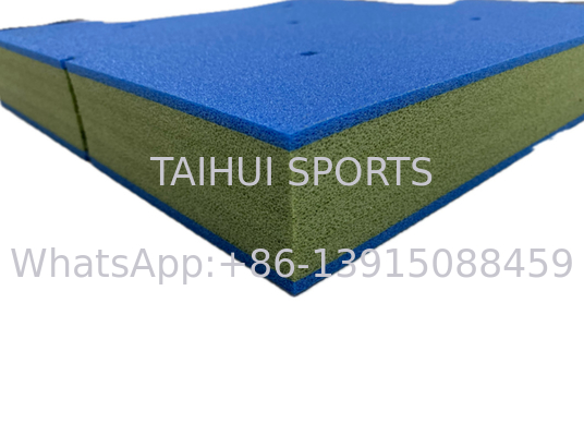 30-70mm Thickness Interlocking Shock Pad Puzzle Pad With Close Celled Water Absorption