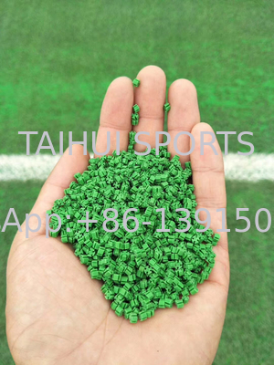 Qualified TPE Infills For Professional Soccer Artificial Turf Field