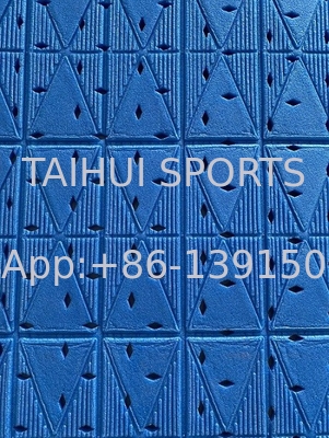 Polyethylene Patterned Shock Pads Roll Installation Method For Artificial Turf Systems