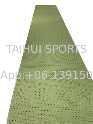 TAIHUI T2510G Shock Pad Underlay Lightweight Design Excellent Shock Absorption Customizable Roll Length High Durability Green/Customize
