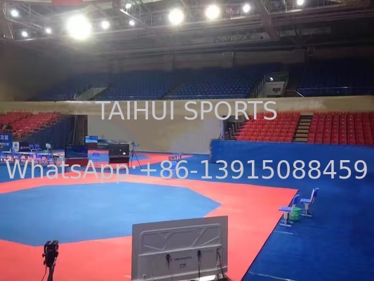 Interlocking Shockproof Martial Arts Mat For Taekwondo Training