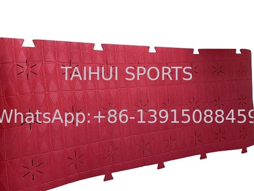 10 MM Synthetic Turf Underlay Shock Pad With Sunflower Hole For Artificial Grass