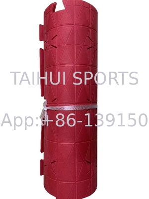 10 MM Synthetic Turf Underlay Shock Pad With Sunflower Hole For Artificial Grass