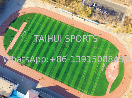 16800 Density Eco Friendly Artificial Grass Easy To Install 30mm 50mm Outdoor Turf For Sport Field Needs