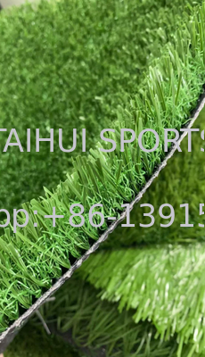 Artificial Grass 50mm Turf For Soccer Sports Field Special Porous Design
