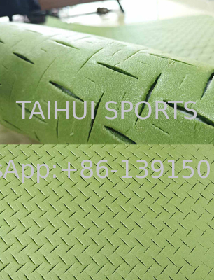 8-15mm Poly Ethylene Shock Pad Underlay Artificial Turf Soccer Field FIFA Pitches