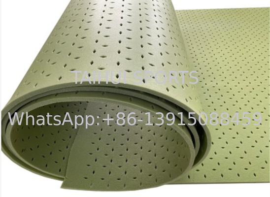 2025 Top Diamond-Pattern Shock Pad PE Foam under Artificial Grass for Sports Field Roll Package