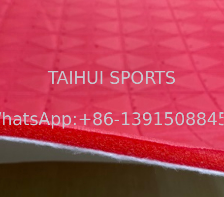 Patterned Shock Pad with no Bulge Installation for Soccer/Hockey/Rugby Field