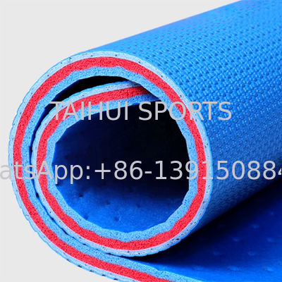 Indoor PVC Rubber Floor Mat 3.5-10mm Thickness Super Wear-Resistant Anti-Slip Sport Court Mat for Gym and Dance Room