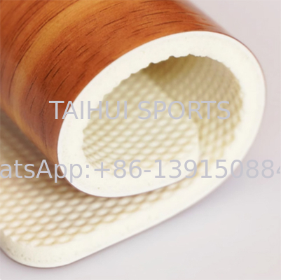 Modern Eco-Friendly 3.5mm-10mm Durable Sports PVC Flooring Wood Grain for Basketball/ Volleyball/ Table Tennis/ Badminton/ Pickleball Court